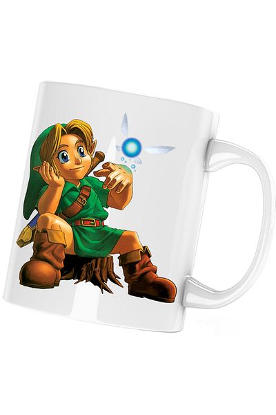 OEM Cana The Legend of Zelda Ocarina of Time, alba, 330 ml