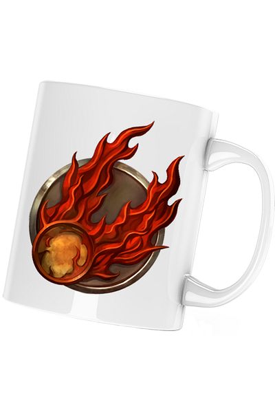 OEM Cana Age of Empires Fire and Blood Sigil Logo Cometa, alba, 330 ml