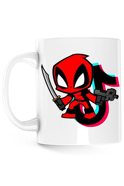 OEM Cana Deadpool Baby Ninja Tiktok, alba, 330 ml