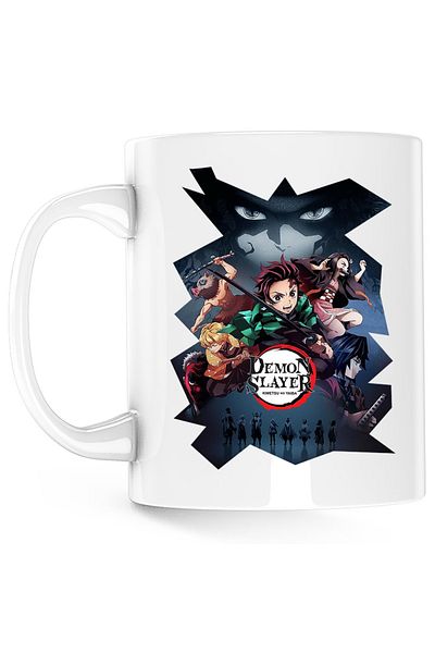 OEM Cana Demon Slayer All Team Poster, alba, 330 ml