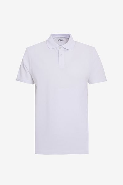 AC&Co / Altınyıldız Classics 2-teiliges Slim Fit T-Shirt aus Baumwolle mit Polokragen