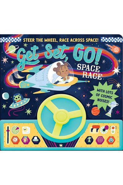 North Parade Children's book, NPP, Get Set, Go! Space Race Children's Sound Book, 1+ years