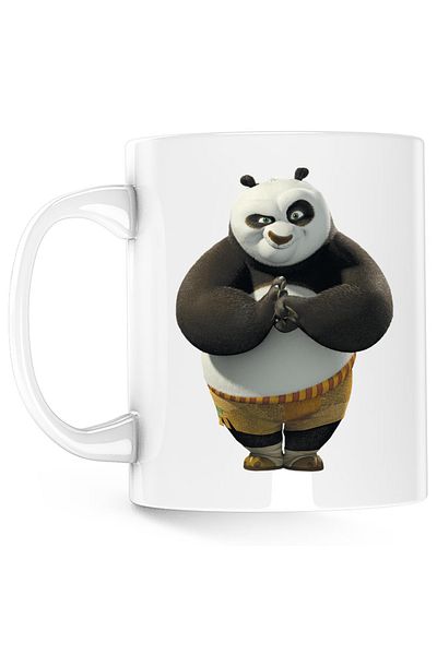 OEM Kung Fu Panda Po Dojo Aikido Mug, white, 330 ml