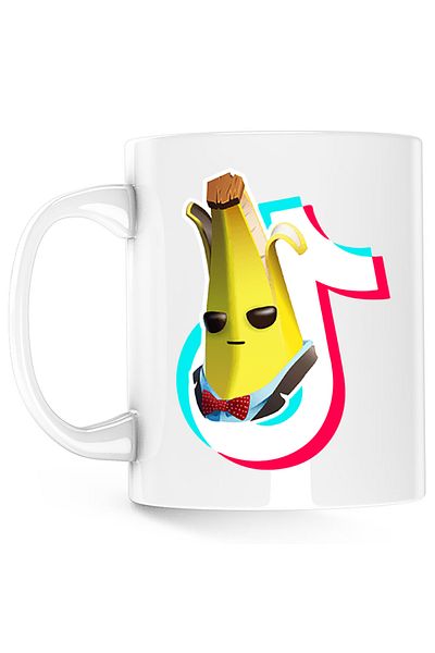 OEM Can Agent Peely Fortnite Tik Tok, white, 330 ml