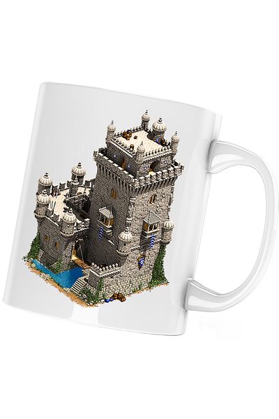 OEM Cana Age of Empires Turn Castel Medieval, alba, 330 ml