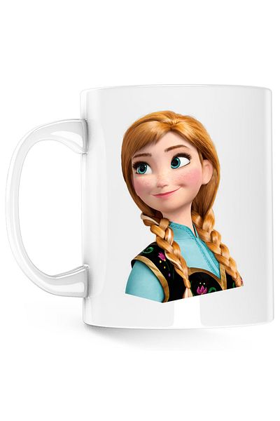 OEM Cana Elsa Disney Frozen Ana Kristoff, alba, 330 ml