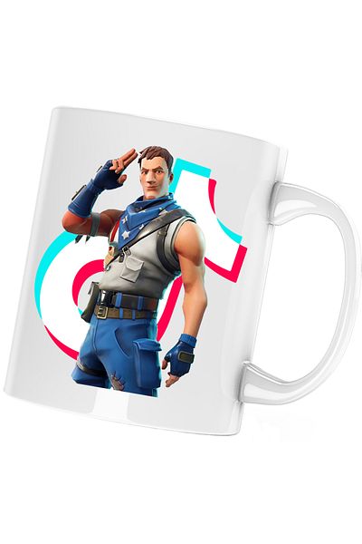 OEM Cana Fortnite Battle Royale Tik Tok, white, 330 ml