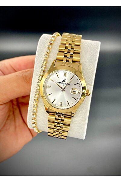 Daniel Klein Kadın Kol Saati Çelik kordon 3 ATM Su Geçirmez Yeni Sezon özel Seri 2 YIL Garantili Faturalıdır