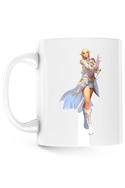 OEM Cana Lineage II Aion Elf Gamer, alba, 330 ml