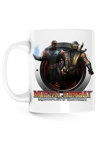 OEM Mortal Kombat Team Level Master Fighting Sporty Mug, white, 330 ml