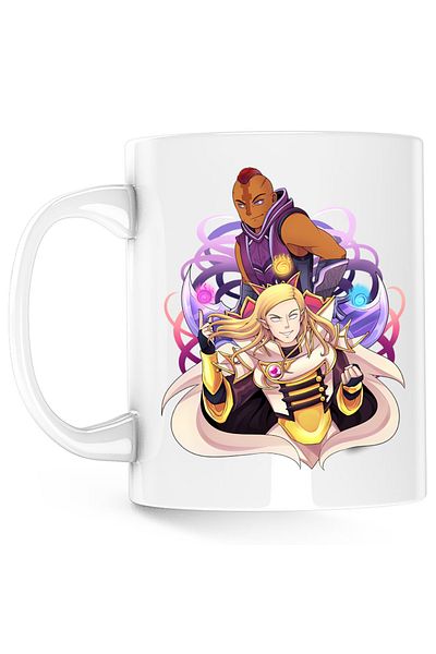 OEM Cana Dota 2 Anti Mage Valve Artwork Cartoon, alba, 330 ml