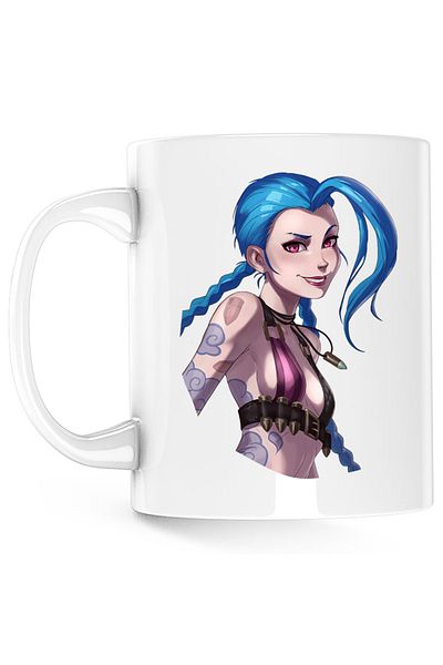 OEM Cana Jinx League of Legends Champion TikTok, alba, 330 ml