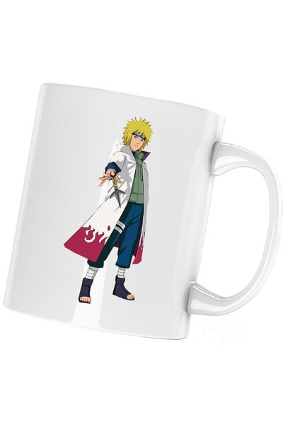 OEM Cana Naruto Minato Namikaze Storm Anime Manga, white, 330 ml