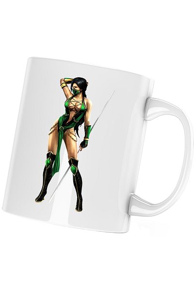 OEM Cana Mortal Kombat Jade Shaolin Monk Karate Girl, alba, 330 ml