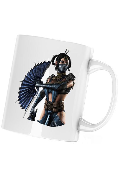 OEM Cana Mortal Kombat Princess Kitana Sub-Zero Death, white, 330 ml