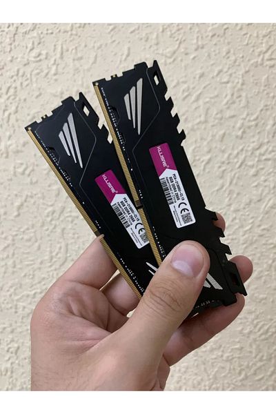 GÜMRÜK BEY Kllisre 16Gb (2X8Gb) Ddr4 3200Mhz Pc4-25600U Cl22 Desktop Ram Memory Set - 2Pcs Compatible