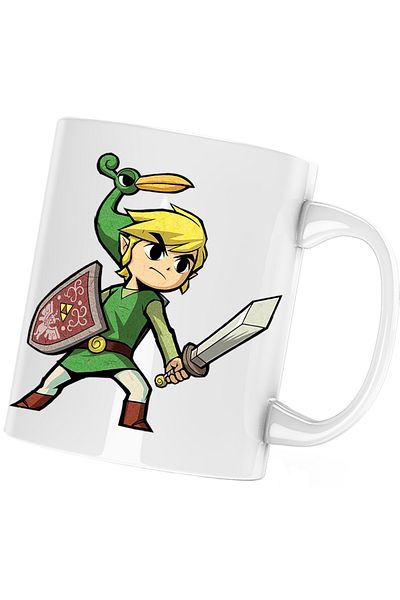 OEM Cana Link Warrior Legend of Zelda Breath, alba, 330 ml