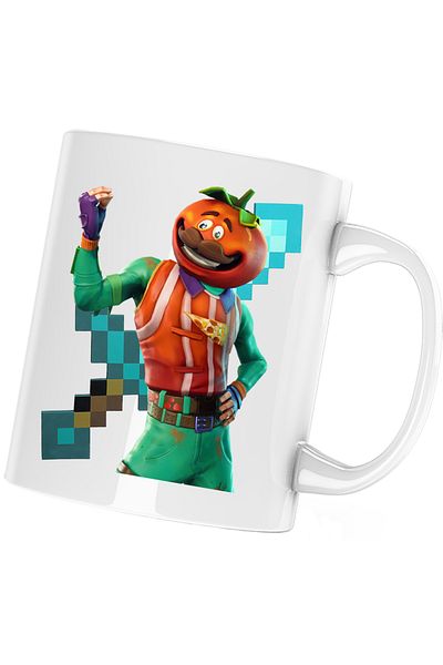OEM Cana Tomato Skin Fortnite Minecraft, alba, 330 ml