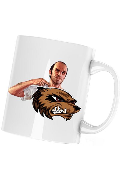 OEM Cana Wolverine GTA Badass Bad Boy XMen Trevor, alba, 330 ml