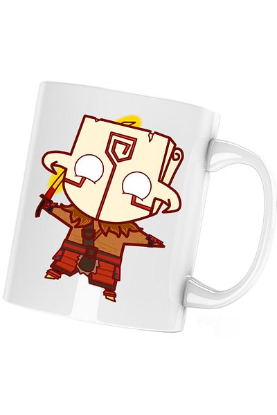OEM Cana Dota 2 Yurnero Juggernaut Hero Artwork Pain, alba, 330 ml