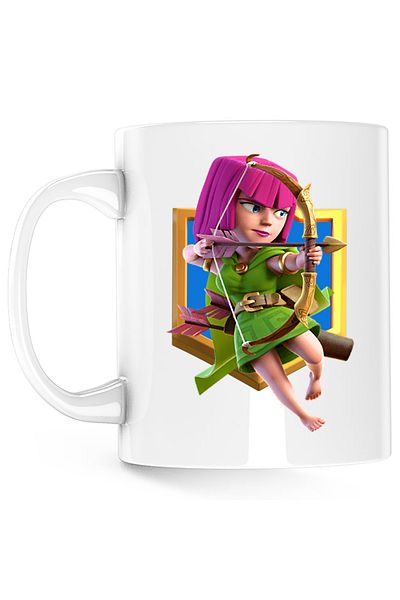 OEM Cana Archer Clash Royale Minecraft GTA, alba, 330 ml