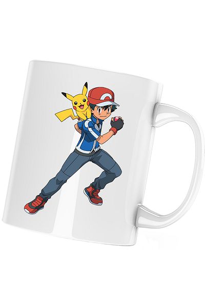 OEM Cana Pokemon Go Ash Pikachu TikTok Tik Tok, white, 330 ml