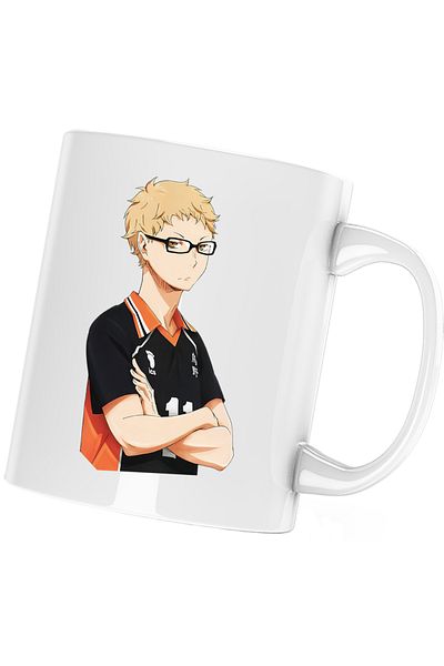 OEM Cana Haikyuu Kei Tsukishima Volei Anime, alba, 330 ml