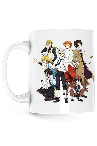 OEM Cana Bungo Stray Dogs All Team Ghilda Anime, white, 330 ml