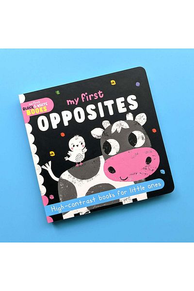 North Parade Children's book, NPP, My First Opposites - Children's Black & White Contrast Book, 0+ years