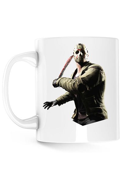 OEM Cana Mortal Kombat Jason Voorhees Freedy Kruegger Chainsaw, alba, 330ml