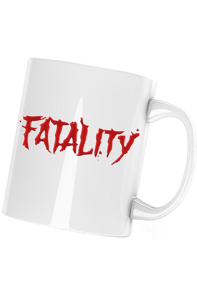 OEM Cana Mortal Kombat Fatality Ultimate Trilogy Logo, alba, 330 ml