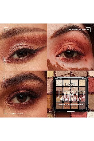 NYX NYX Ultimate Warm Neutrals Eyeshadow Palette