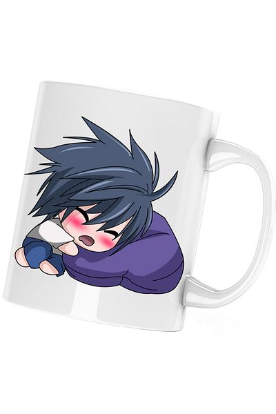 OEM Death Note Baby Detective Baby Anime Mug, white, 330 ml