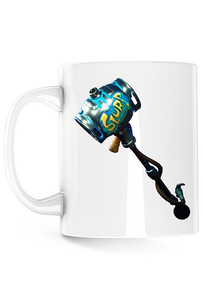 OEM Cana Slurp Juice Fortnite Pickaxe, alba, 330 ml