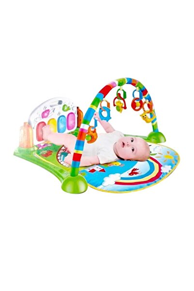 rexa سجادة لعب بيانو للياقة البدنية للأطفال