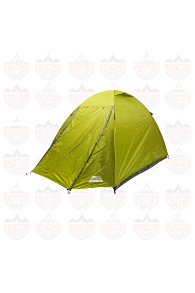 GÖKTÜRKMANGALLARI Tenthouse High Peak 4 Kişilik Çift Kat Yüksek Çadır 220*260*180cm Yeşil
