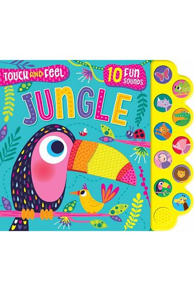 North Parade Sound book, NPP, Touch and Feel Jungle, 0+ years