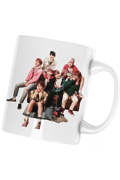 OEM Cana BTS Kpop Fake Love, alba, 330 ml