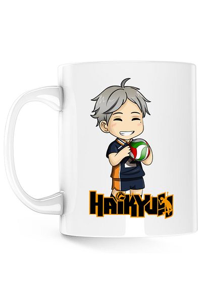 OEM Cana Haikyuu High Jump Volei Haikyu!!, alba, 330 ml