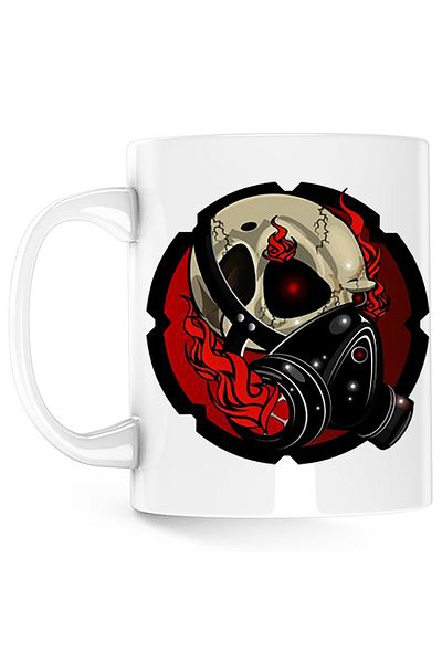 OEM Cana Grand Theft Auto Gas Mask GTA, alba, 330 ml
