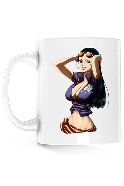 OEM Cana One Piece Nico Robin Devil Child Anime, alba, 330 ml