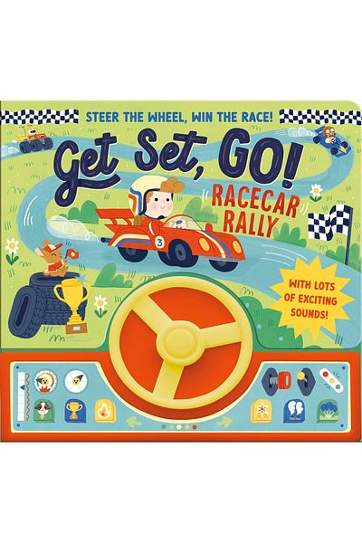 North Parade Children's book, NPP, Get Set, Go! Race Car Rally Children's Sound Book, 0+ years