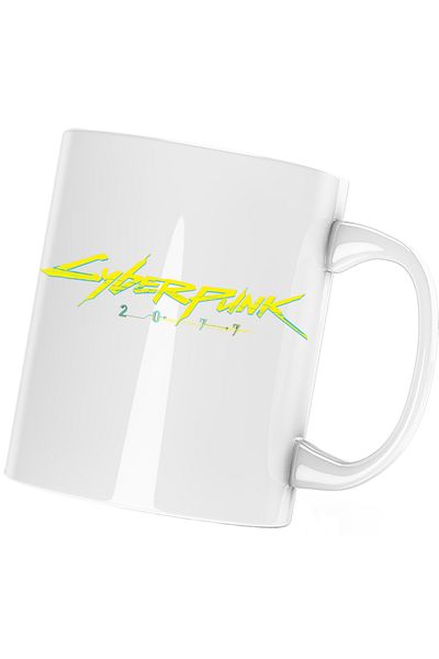 OEM Cana Cyberpunk 2077 Logo Game Rebel, alba, 330 ml