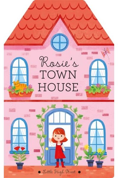 North Parade Children's book, NPP, Rosie's Townhouse (High Street Board Book), 2+ years