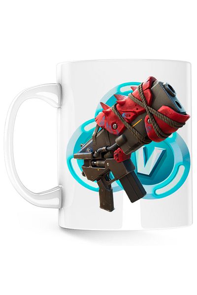 OEM Cana Primal SMG V-Bucks Fortnite, alba, 330 ml