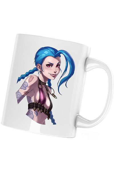 OEM Cana Jinx League of Legends Champion TikTok, alba, 330 ml