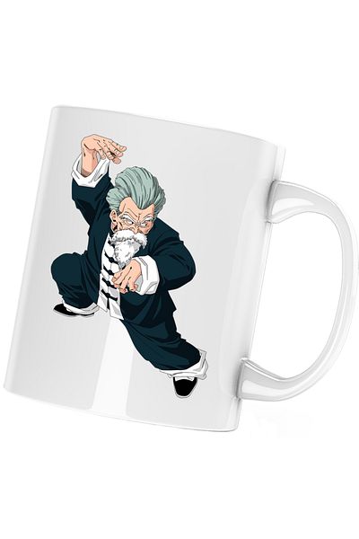 OEM Cana Dragon Ball Z Sensei Roshi Zen Yin Yang Reiki, alba, 330 ml