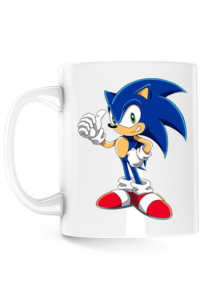 OEM Cana Sonic the Hedgehog Bebe Atlet Epic Game, alba, 330 ml