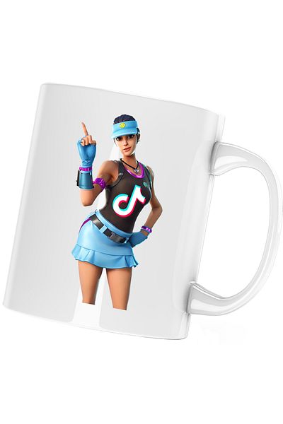OEM Cana Volley Girl Fortnite Tiktok, alba, 330 ml