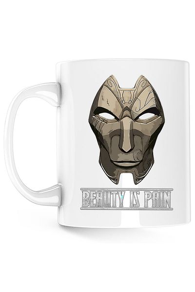 OEM Cana League of Legends LoL Jhin Beaty is Pain, alba, 330 ml